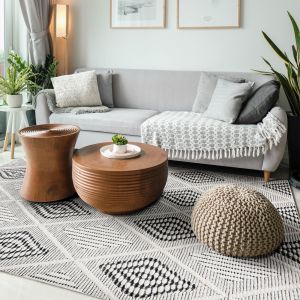Linon Rugs MIrage Printed RUGMP04