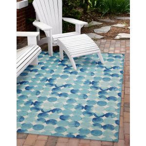 Linon Rugs Outdoor Washable RUGOW12