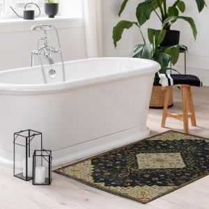 Linon Rugs Laurel Printed Chenille RUGPC04