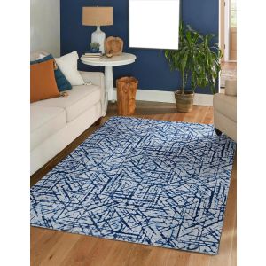 Linon Rugs Motif Printed Faux Rabbit RUGPR03