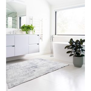 Linon Rugs Motif Printed Faux Rabbit RUGPR09