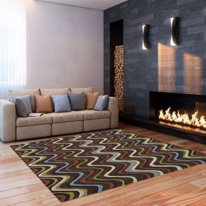 Linon Rugs Trio TAE09