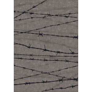 American Dakota Rugs Great State Of Mind 0192NAT Brown