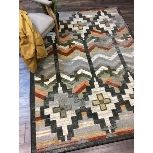 American Dakota Rugs Trader Rugs 0214DHA Green