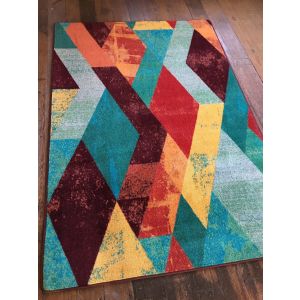 American Dakota Rugs OKA OKA0359MUL Red