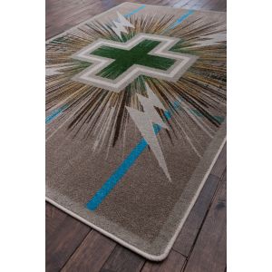 American Dakota Rugs Sacha Knight Collection S0276SND Natural