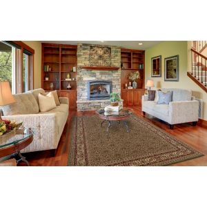 Concord Global Rugs-Persian Classics-Herati Green , Green