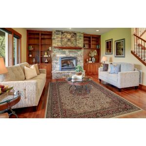 Concord Global Rugs-Persian Classics-Isfahan Ivory , Ivory
