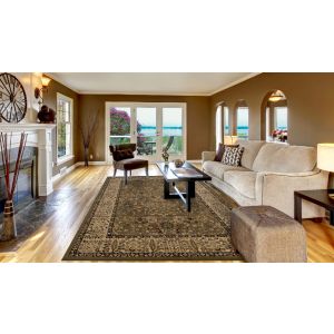 Concord Global Rugs-Persian Classics-Vase Green , Green