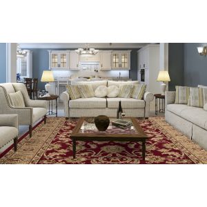 Concord Global Rugs-Ankara-Oushak Red , Red