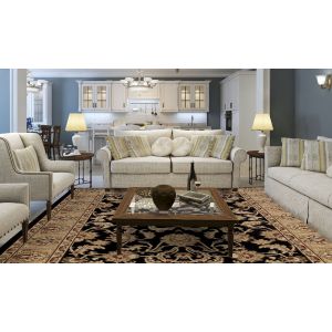 Concord Global Rugs-Ankara-Oushak Black , Black