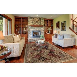 Concord Global Rugs-Ankara-Bakhtiar Ivory , Ivory