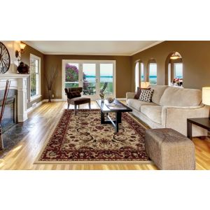 Concord Global Rugs-Ankara-Sultanabad Ivory , Ivory