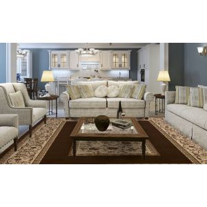 Concord Global Rugs-Ankara-Floral Border Brown , Brown