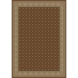 Concord Global Rugs-Ankara-Pin Dot Brown , Brown
