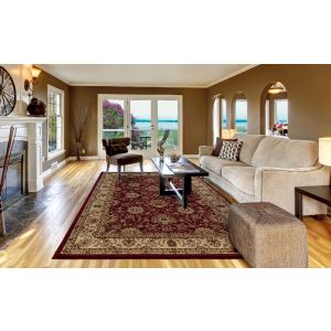 Concord Global Rugs-Ankara-Mahal Red , Red