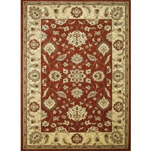 Concord Global Rugs-Chester-Oushak Red , Red