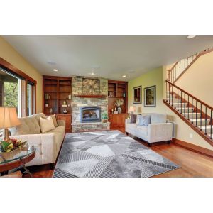 Concord Global Rugs-Brighton Collection-Madison Gray , Gray