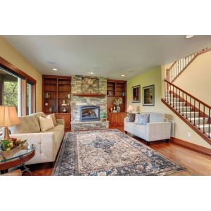 Concord Global Rugs-Pandora Collection-Verona Ivory , Ivory