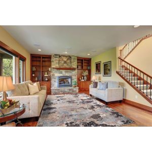 Concord Global Rugs-Pandora Collection-Celeste Brown , Brown