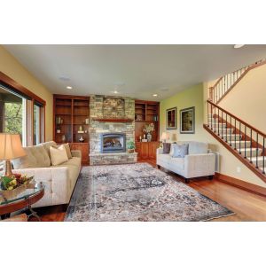 Concord Global Rugs-Pandora Collection-Royalty Gray , Gray