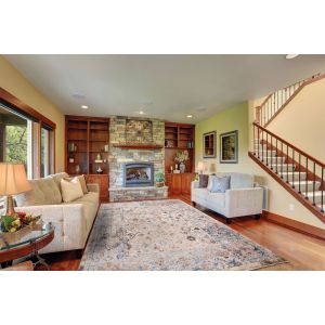 Concord Global Rugs-Pandora Collection-Kashmir Ivory , Ivory