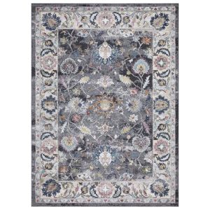 Concord Global Rugs-Vintage Collection-Istanbul Gray , Gray