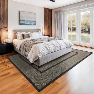 Homespice Rugs-Jute Braided Accessories-Manchester-Black