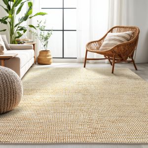 Homespice Rugs-Farmhouse-Mocha Mist-Natural White & Wheat