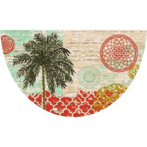 Mayberry Rugs Seaside SEA20601 Palm Panache Multi