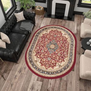 Tayse Rugs Sensation Kirsten SNS4780 Red