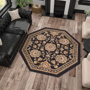 Tayse Rugs Sensation Charlotte SNS4853 Black