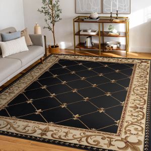 Tayse Rugs Sensation Orleans SNS4883 Black