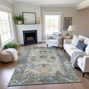 Dalyn Rugs Silk Road SR5 Aqua