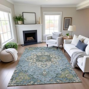 Dalyn Rugs Silk Road SR6 Aqua