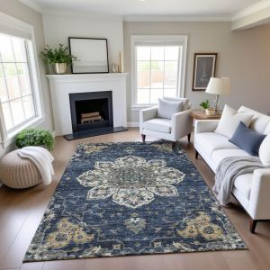 Dalyn Rugs Silk Road SR6 Navy