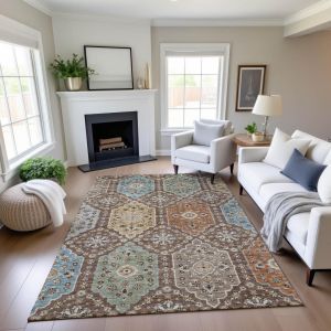 Dalyn Rugs Silk Road SR7 Chocolate