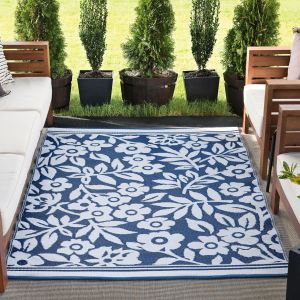 Tayse Rugs Sunset Kaliyah SUN1002 Navy