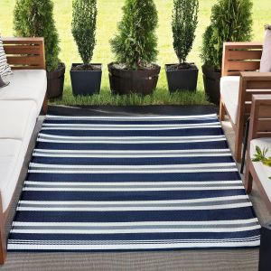 Tayse Rugs Sunset Cahoon SUN1302 Navy