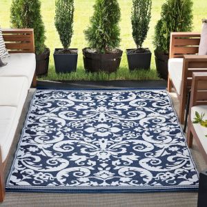Tayse Rugs Sunset Carrero SUN1602 Navy