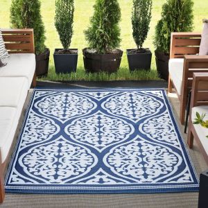 Tayse Rugs Sunset Kingman SUN1702 Navy