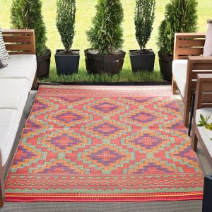 Tayse Rugs Sunset Kurtis SUN1901 Multi-Color