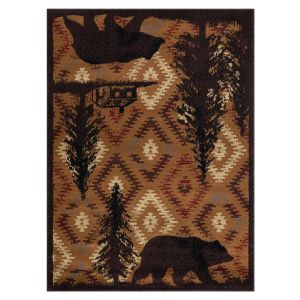 Mayberry Rugs Sunset Valley SVA1018 Little river Brown
