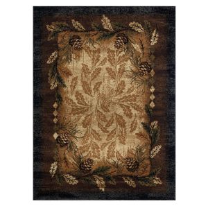 Mayberry Rugs Sunset Valley SVA1082 Oak Ridge Brown