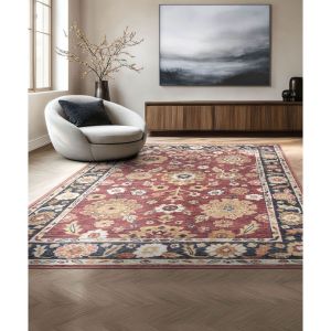 Tayse Rugs Smart Wash Aura March SWA1000 Red