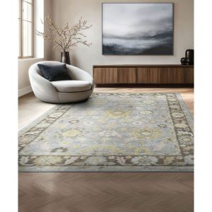 Tayse Rugs Smart Wash Aura March SWA1035 Sky