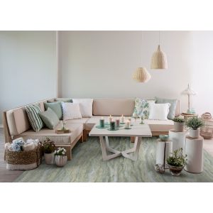 KAS Rugs Serenity SER1252 Seafoam