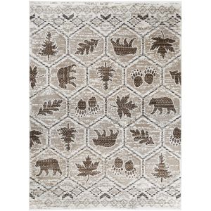 Mayberry Rugs Tacoma TC9721 Camp Creek Brown