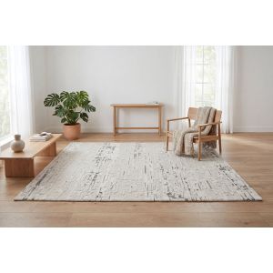 Dynamic Rugs TRONO TN5480191 Ivory/Silver