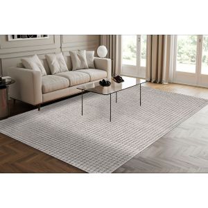 Dynamic Rugs TRONO TN5481191 Ivory/Silver